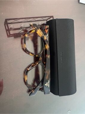 Prada Tortoise Frame Sunglasses - Brown Amber
